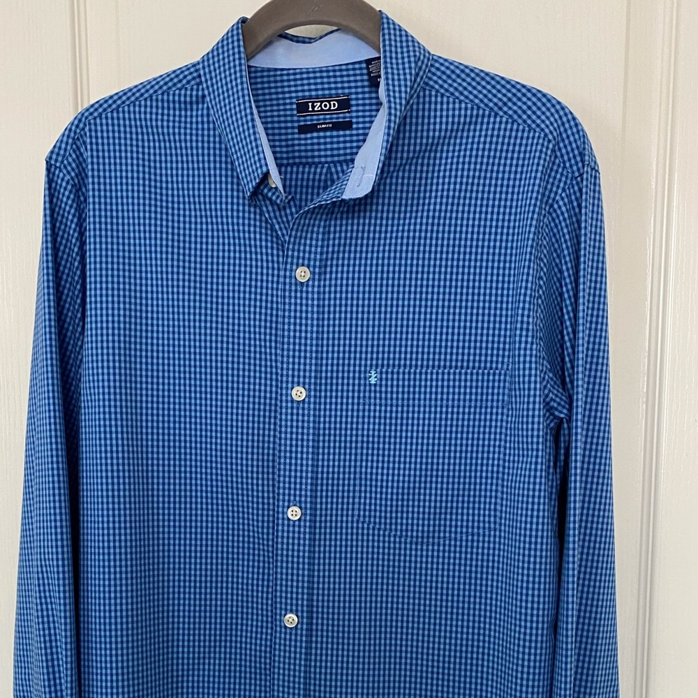 Izod Long Sleeve Button Down Shirt